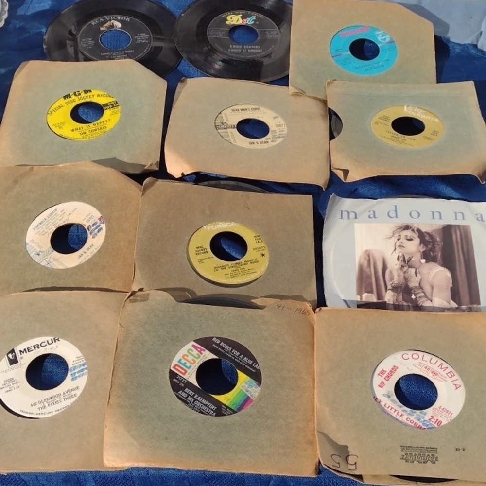 Vintage Vinyl Record Collection